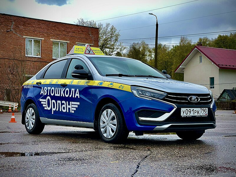 Наше портфолио - Колпаки на учебные машины для автошколы &quot;Орлан