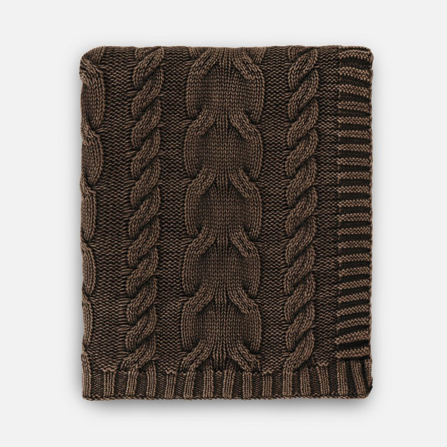 Плед Hygge, коричневый