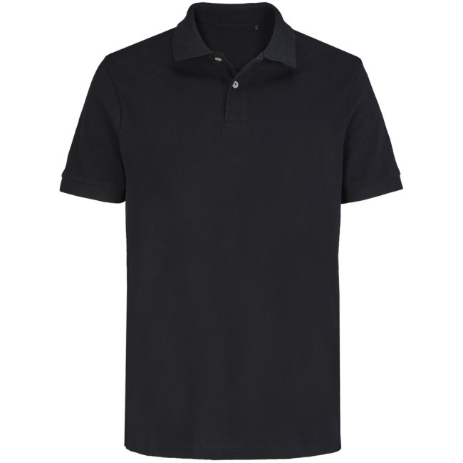 Рубашка поло унисекс Pacific, черная