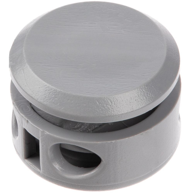 Двойной фиксатор для шнура Brogy, серый