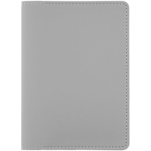 Обложка для паспорта Shall Simple, серый