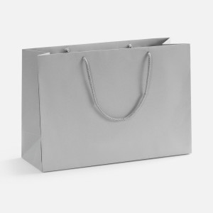 Пакет бумажный Ample Thin M, серый