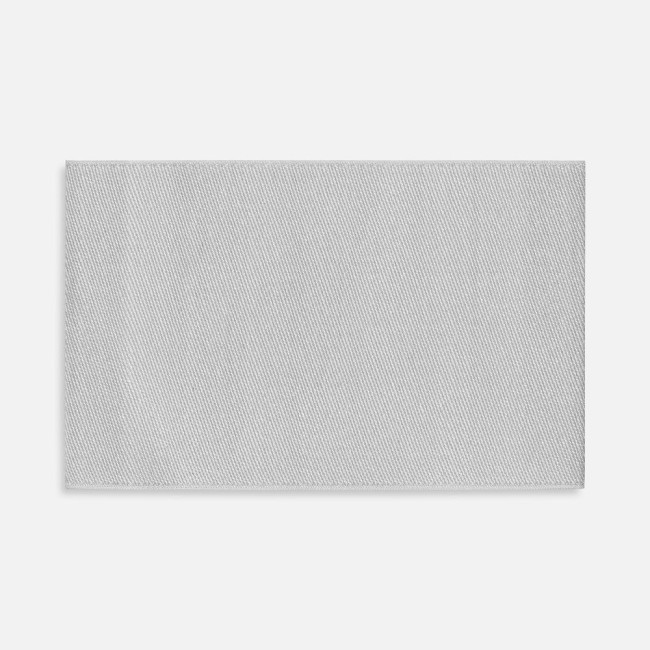 Лейбл тканевый Epsilon, XL, светло-серый