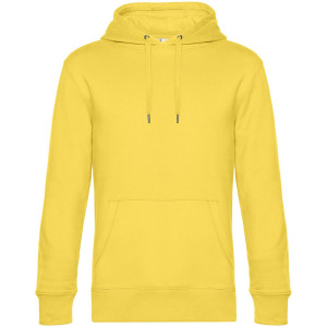 Толстовка с капюшоном унисекс King, желтая