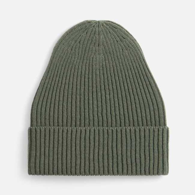 Шапка Catch Match без помпона, зеленая (полынь)