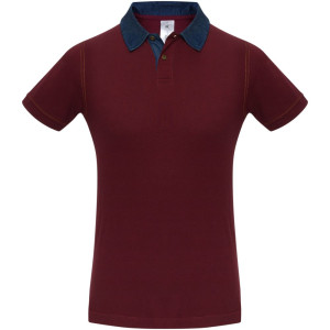 Рубашка поло мужская DNM Forward бордовая