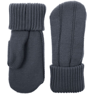 Варежки Knit Beat, темно-серые