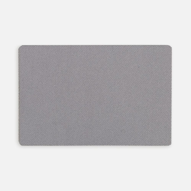 Наклейка тканевая Lunga, L, серая