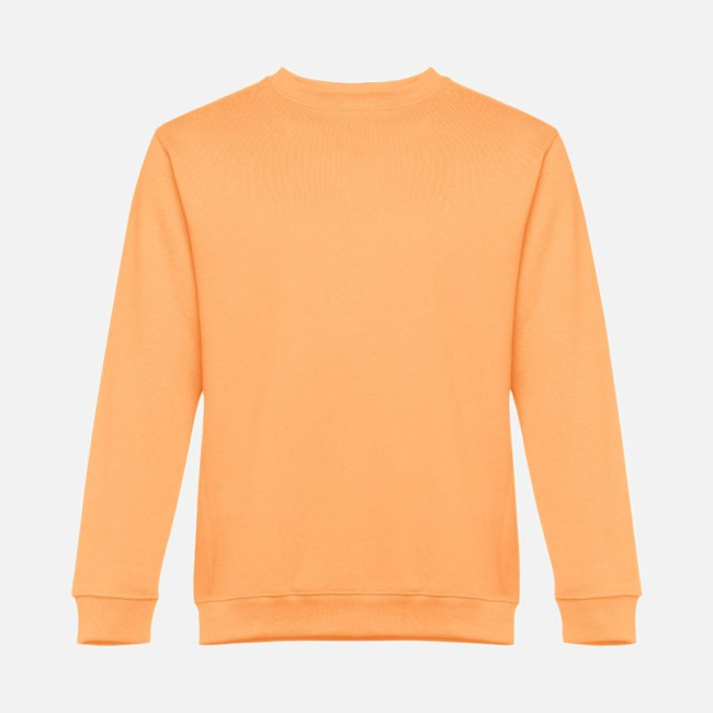 Свитшот унисекс Delta, светло-оранжевый