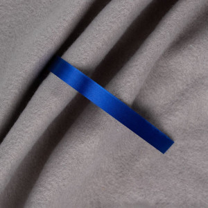 Лента сатиновая Satin 10 S, синяя, 10 см