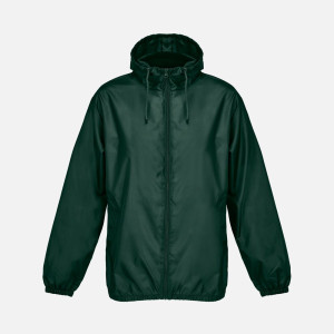 Ветровка унисекс Shield, темно-зеленая