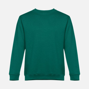 Свитшот унисекс Delta, темно-зеленый