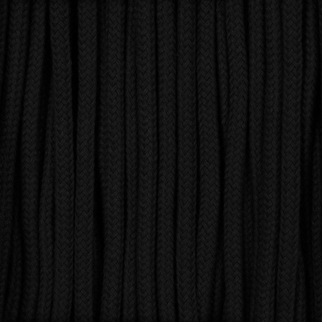 Круглый шнур Lasso S, черный, 10 см