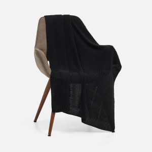 Плед Quadrisma, черный