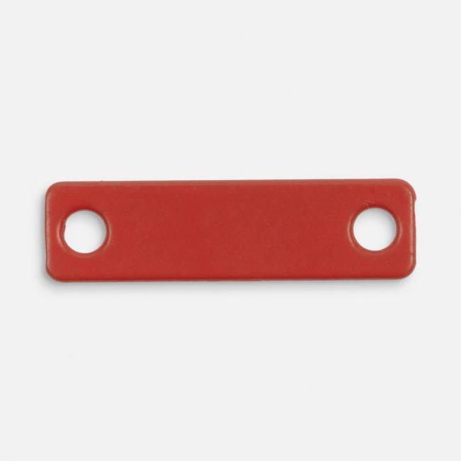 Шильдик металлический Alfa Liten, красный