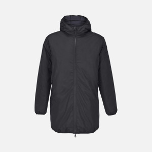 Куртка-парка унисекс Reverse, черная