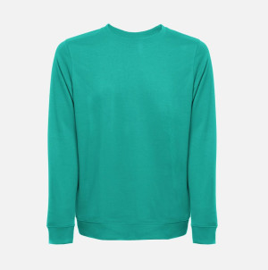 Свитшот унисекс Colombo, изумрудно-зеленый