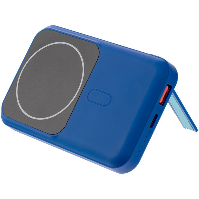 Магнитный беспроводной аккумулятор Top Force, 10000 мАч, синий