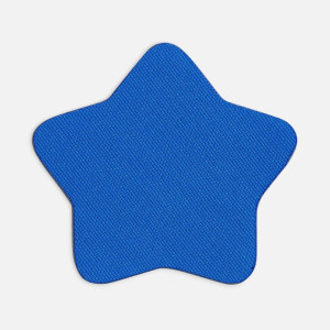 Наклейка тканевая Lunga Bial, M, синяя