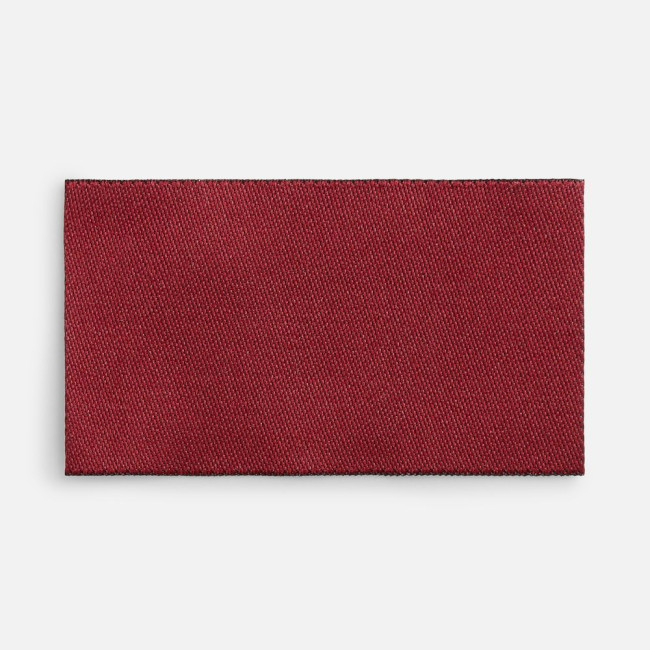 Лейбл тканевый Epsilon, M, бордовый