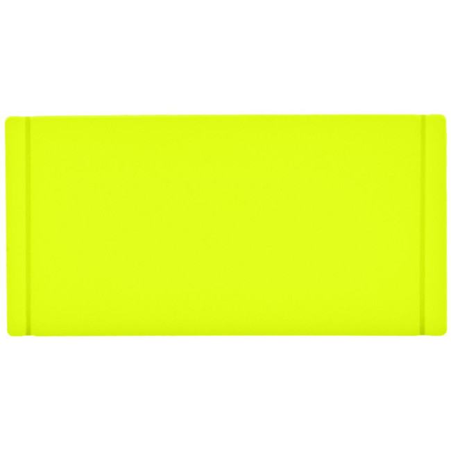 Лейбл из ПВХ Dzeta, XS, желтый неон