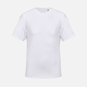 Футболка спортивная унисекс Storm, белая