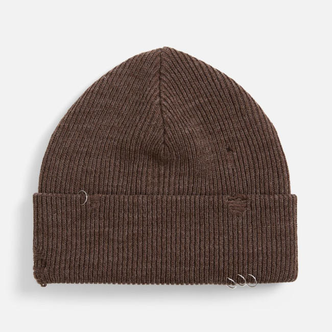 Шапка Ribelle, коричневый меланж