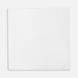 Лейбл тканевый Epsilon, L, белый