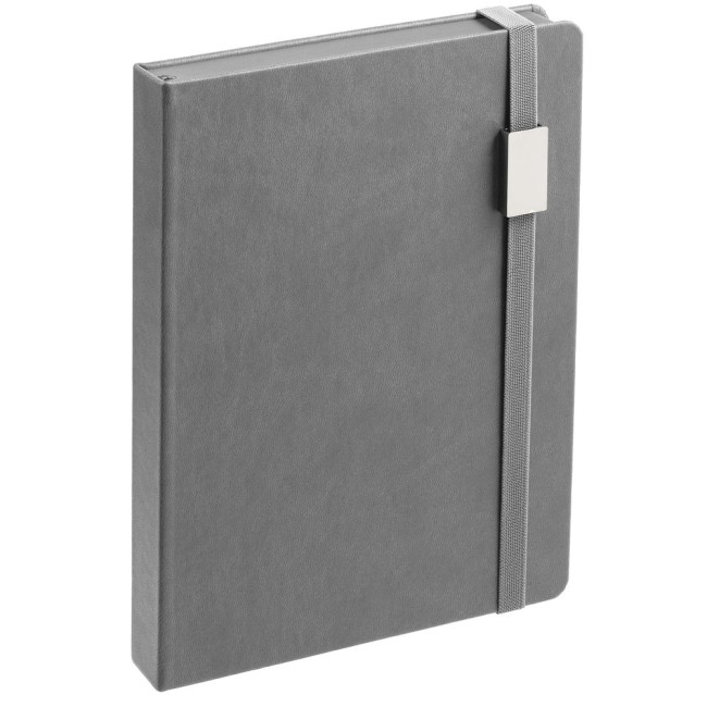 Ежедневник New Factor Metal, серый
